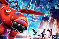 Пазл Город Героев - Big Hero 6 Puzzle Mania